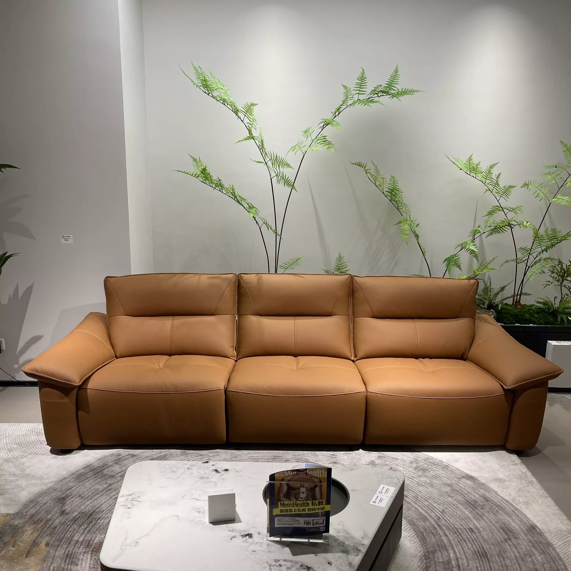 Genuine Leather Sofa