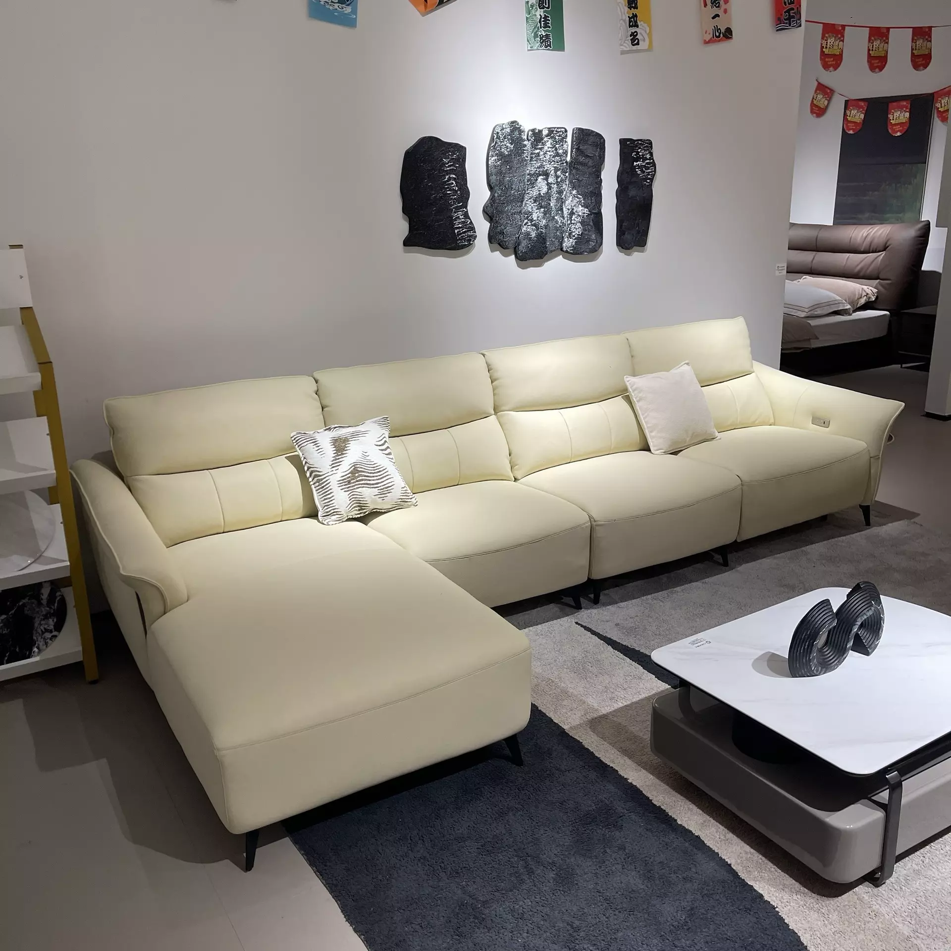 Genuine Leather Sofa