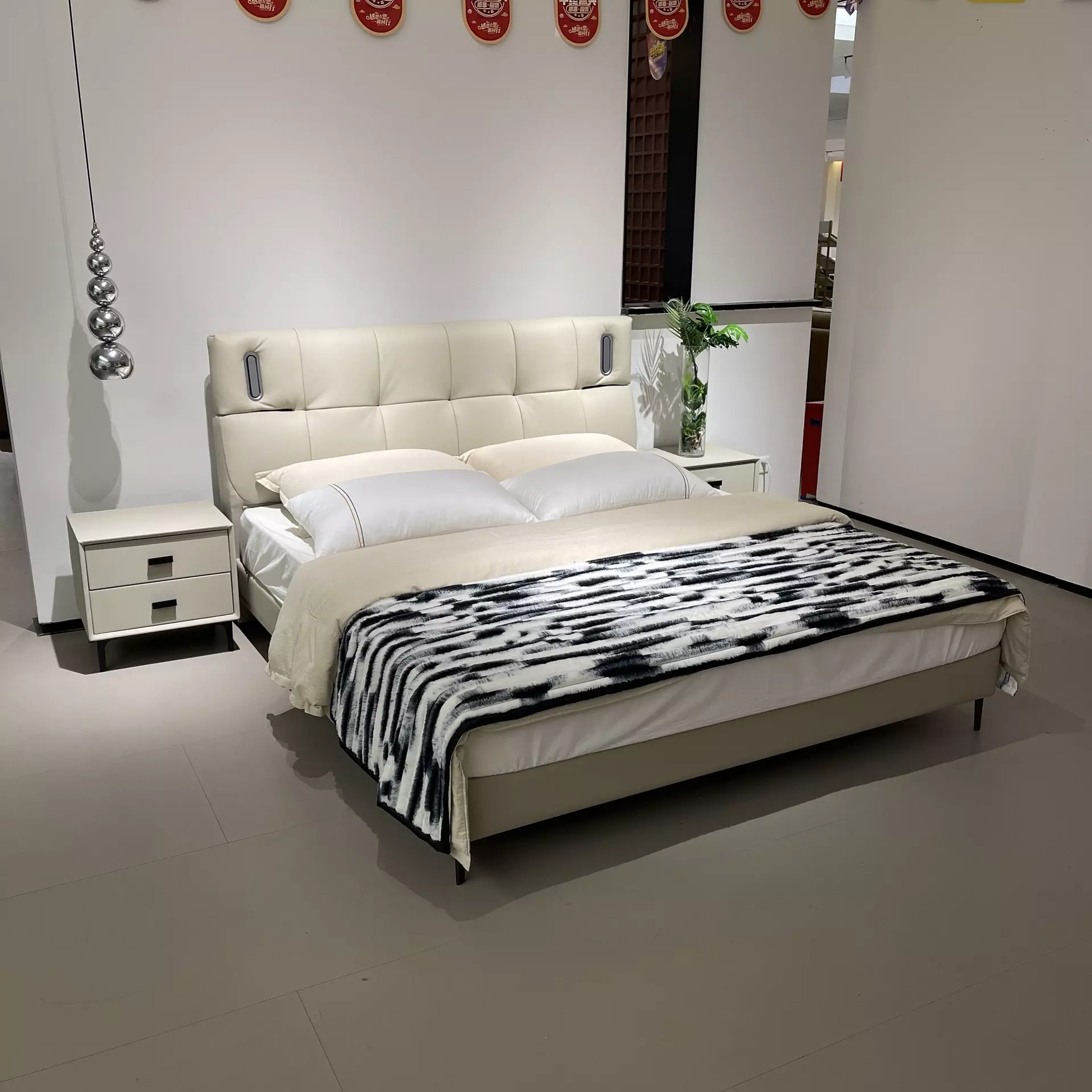 Genuine Leather Soft Beds